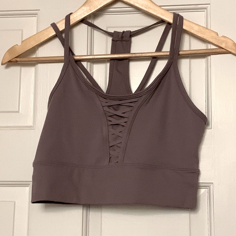 Nike purple  yoga bra